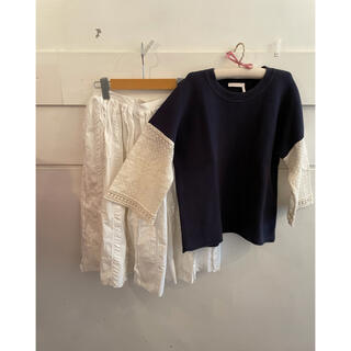 シーバイクロエ(SEE BY CHLOE)の最終価格🛕SEE BY CHLOE cotton knit tops.(ニット/セーター)