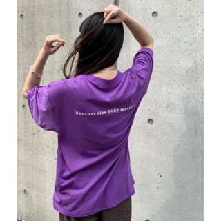 トゥデイフル(TODAYFUL)のtodayful back print t-shirts(Tシャツ(半袖/袖なし))