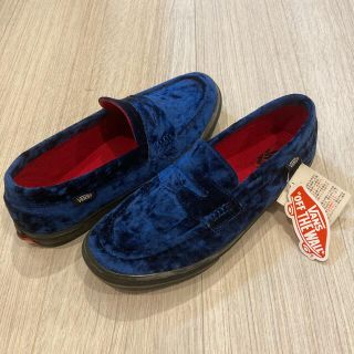 ヴァンズ(VANS)のVANS  ベルベット　ベロア　コインローファー　27.5cm(スニーカー)