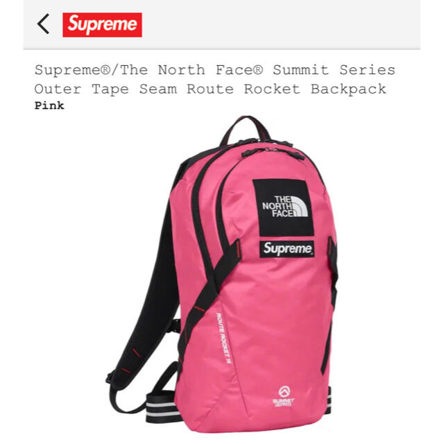 Supreme(シュプリーム)のSupreme The North Face Summit Backpack メンズのバッグ(バッグパック/リュック)の商品写真