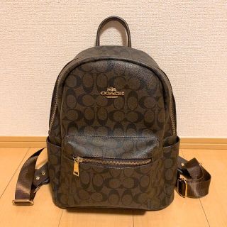 コーチ(COACH)の美品 コーチ coach リュック リュックサック バックパック(リュック/バックパック)