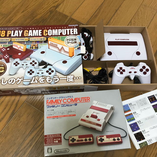 Nintendo ニンテンドークラシックミニ☆118プレイゲームコンピューター