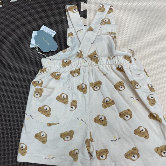 futafuta(フタフタ)のフタくま　ベビーサロペット キッズ/ベビー/マタニティのキッズ服男の子用(90cm~)(その他)の商品写真