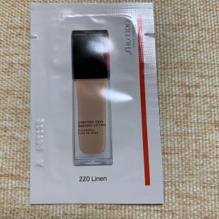 シセイドウ(SHISEIDO (資生堂))の資生堂　シンクロスキン　ラディアントリフティング　ファンデーション　サンプル(ファンデーション)