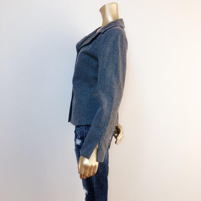 Balenciaga(バレンシアガ)の極美ライン♪バレンシアガ　ペプラムテーラードジャケット♡クロエ　アルマーニ レディースのジャケット/アウター(テーラードジャケット)の商品写真