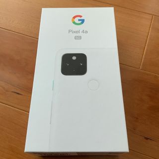 グーグルピクセル(Google Pixel)のGoogle Pixel 4a(5G)ホワイト128GB SIMフリー(スマートフォン本体)