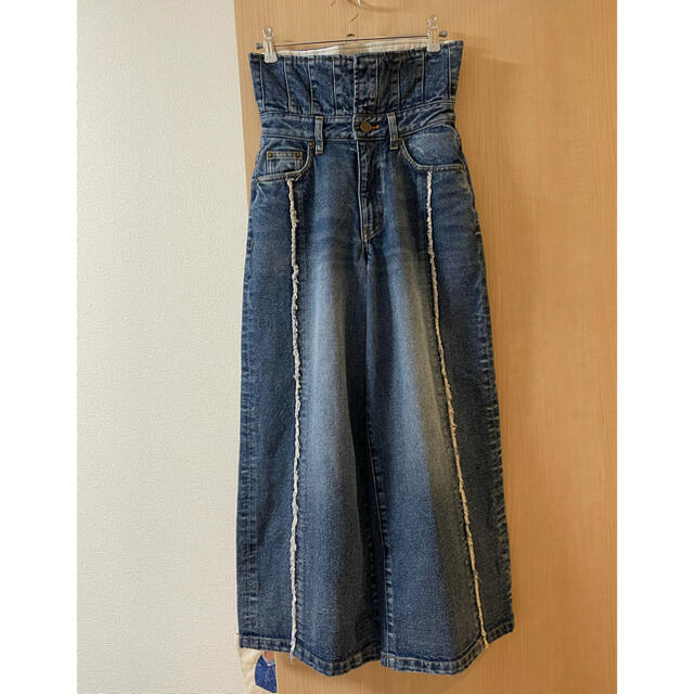 HIGH WAIST CONVERSION DENIM 7