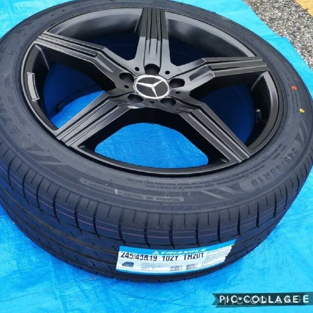 人気の贈り物が 新品 ベンツ Vクラス W447 19インチタイヤ付き 245/45R19 自動車/バイク 