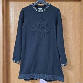 モンクレール(MONCLER)のMONCLER モンクレール 長袖 スウェット トレーナー 黒 12A(トレーナー/スウェット)