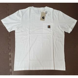 カーハート(carhartt)のカーハート I022091 S/S Pocket ホワイト 白 Tシャツ 新品(Tシャツ/カットソー(半袖/袖なし))