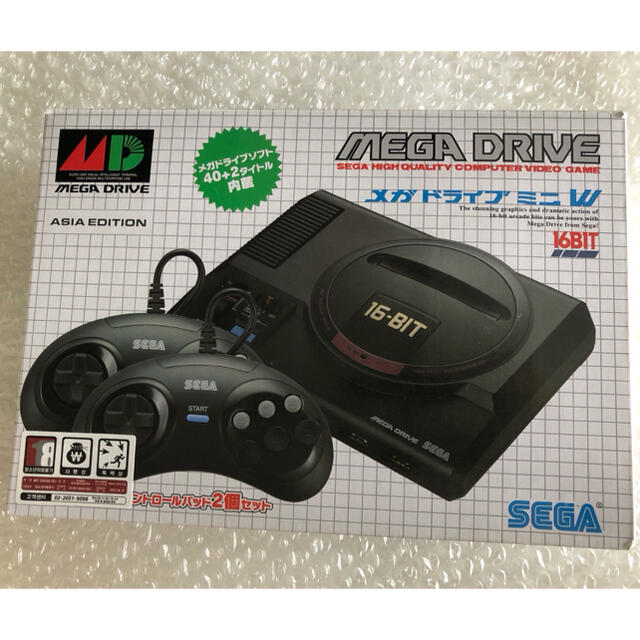 アジアエディション新品 アジアエディション メガドライブ SEGA MEGADRIVE