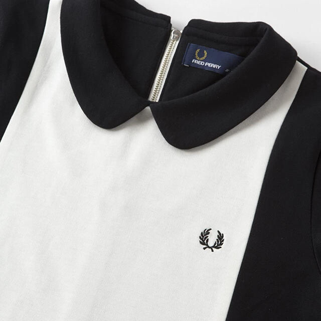 FRED PERRY(フレッドペリー)のFRED PERRY バイカラーパネルワンピース レディースのワンピース(ひざ丈ワンピース)の商品写真