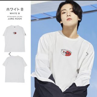 フィラ(FILA)のFILA Tシャツ BTS 防弾少年団 ジョングク 着用モデル(Tシャツ(半袖/袖なし))