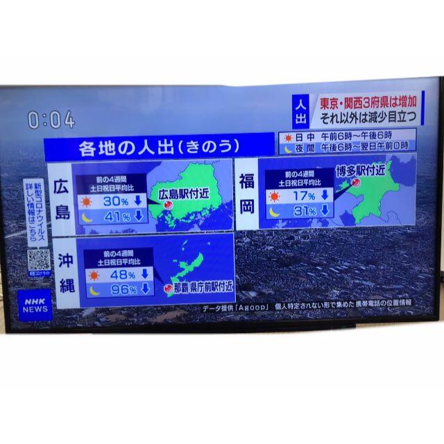 東芝★液晶カラーテレビ★40V型★40S10★ブラック★2015年製 1