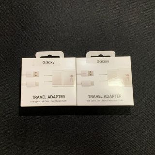 ギャラクシー(Galaxy)の【新品・未使用】Galaxy 15W Travel Adapter(バッテリー/充電器)