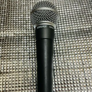  ダイナミックマイクロフォン　SHURE SM58(マイク)