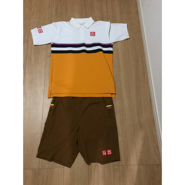ユニクロ uniqlo シャツ パンツ テニス ウェア フェデラー 錦織
