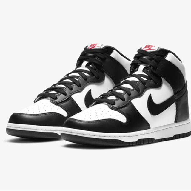 NIKE(ナイキ)のNIKE DUNK HIGH BLACK AND WHITE 28.5cm メンズの靴/シューズ(スニーカー)の商品写真