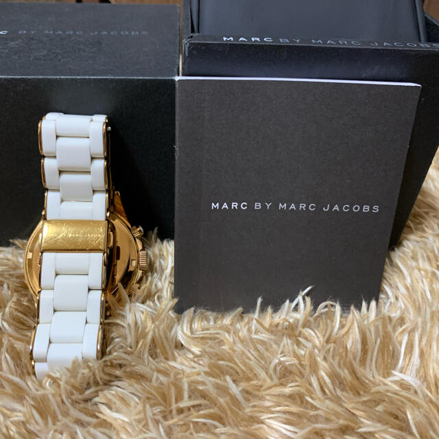 MARC BY MARC JACOBS(マークバイマークジェイコブス)のMARC BY MARC JACOBS 腕時計 Rock クォーツ ホワイト レディースのファッション小物(腕時計)の商品写真