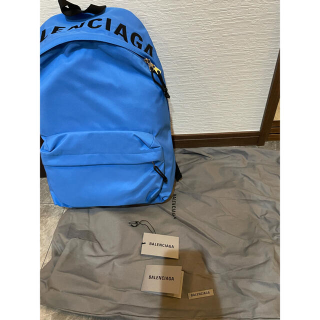 Balenciaga(バレンシアガ)の新品バレンシアガ BALENCIAGA リュックサック アジュールブルー メンズのバッグ(バッグパック/リュック)の商品写真