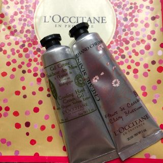 ロクシタン(L'OCCITANE)のロクシタン　桜、ヴァーベナ　ハンドクリーム　2個セット(ハンドクリーム)