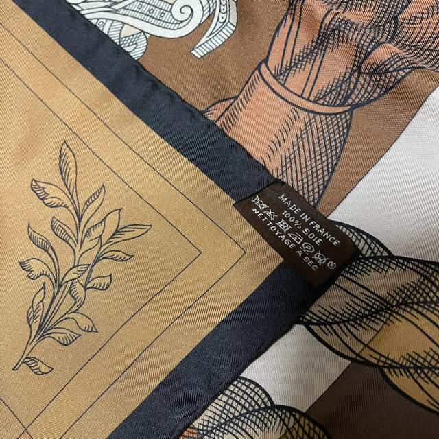 Hermes(エルメス)のエルメス90cm スカーフ　ダブルフェイス ハンドメイドのファッション小物(スカーフ)の商品写真