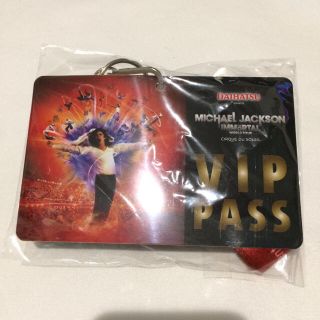 新品 マイケルジャクソン シルクドソレイユ イモータル VIP PASS(ミュージシャン)