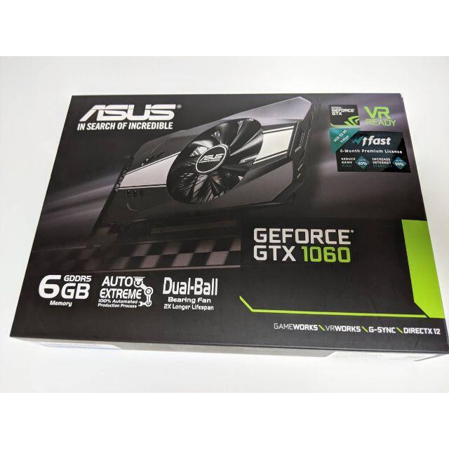 ASUS GeForce GTX1060 6GB グラフィックボード