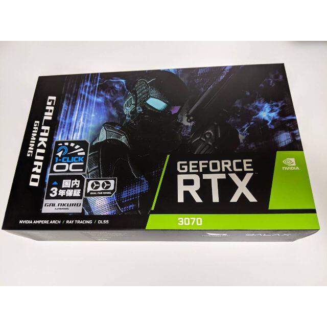 2021516状態玄人志向 GALAKURO GAMING GeForce RTX 3070