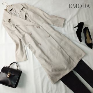 エモダ(EMODA)の定価12800円 新品 EMODA ダブルミニマルジャケット チェスターコート(チェスターコート)