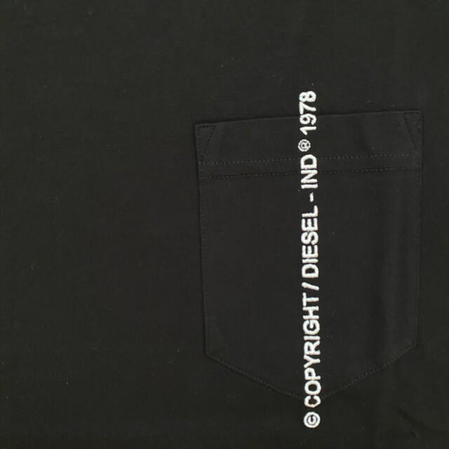 DIESEL(ディーゼル)のDIESEL T-RUBIN-POCKET-J1 Tシャツ ブラックXL メンズのトップス(Tシャツ/カットソー(半袖/袖なし))の商品写真
