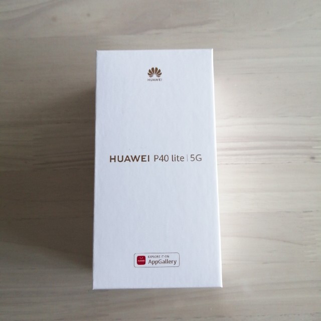 スマートフォン/携帯電話HUAWEI P40 lite 5G　スペースシルバー　SIMフリー