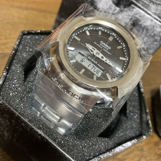 G-SHOCK   AWM-500D-1A8 電波ソーラー フルメタル2本セット