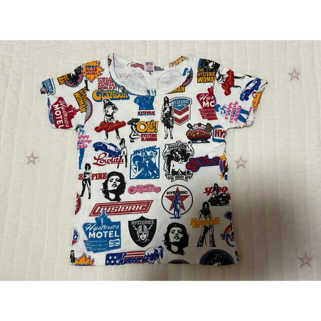 HYSTERIC GLAMOUR(ヒステリックグラマー)のヒステリックグラマー　キッズ柄Tシャツ　110 キッズ/ベビー/マタニティのキッズ服男の子用(90cm~)(Tシャツ/カットソー)の商品写真