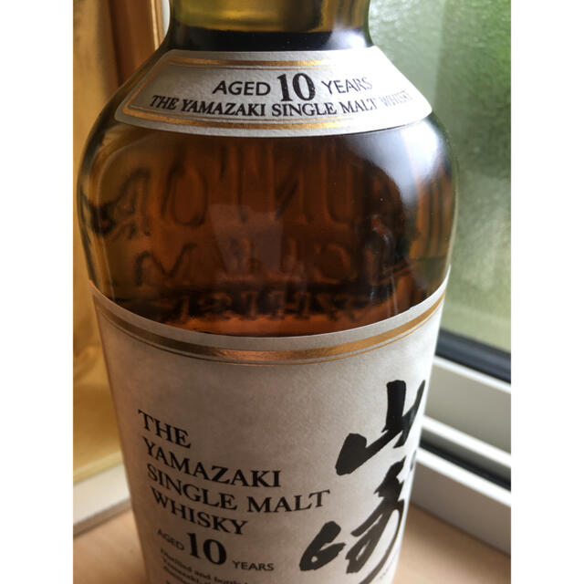 終売品・希少 サントリー山崎10年 シングルモルトウイスキー 700ml
