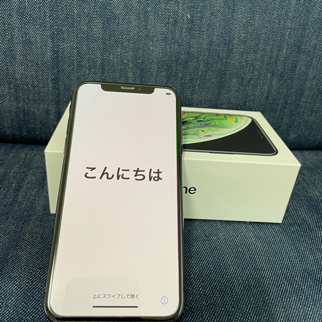 iPhone XS 256GB space gray SIMフリースマートフォン本体