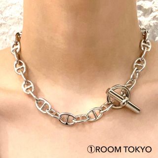 ①ROOM TOKYO アンカーチェーンネックレス(ネックレス)