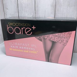 【新品未開封】スムーズスキン bare+ ブラック Smoothskin(脱毛/除毛剤)