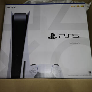 プレイステーション(PlayStation)のPS5 本体　未開封　プレイステーション5(PCゲームソフト)