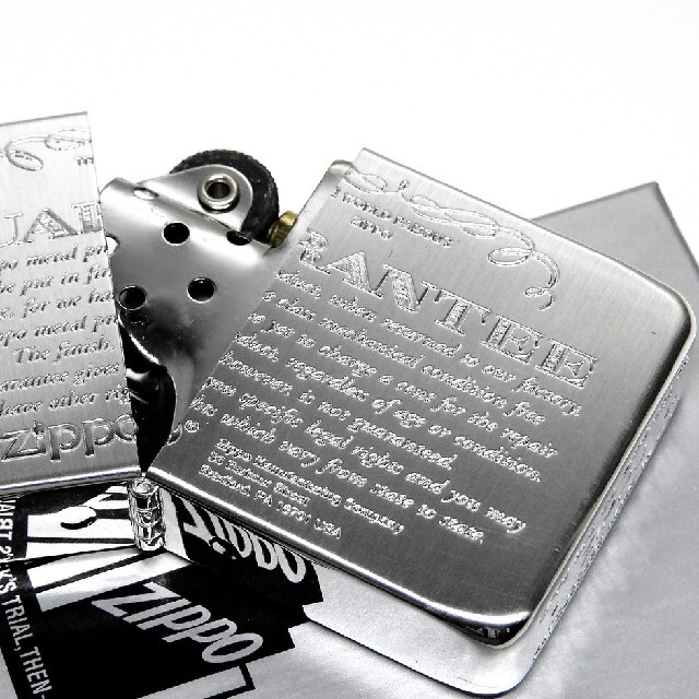 ZIPPO - 送料無料☆zippo☆1941Rep☆ギャランティ☆シルバー☆ジッポの ...