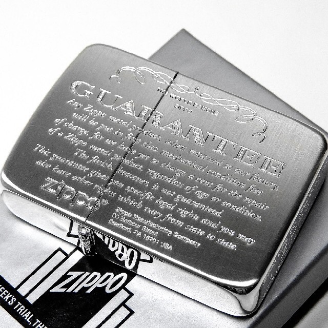 ZIPPO - 送料無料☆zippo☆1941Rep☆ギャランティ☆シルバー☆ジッポの ...