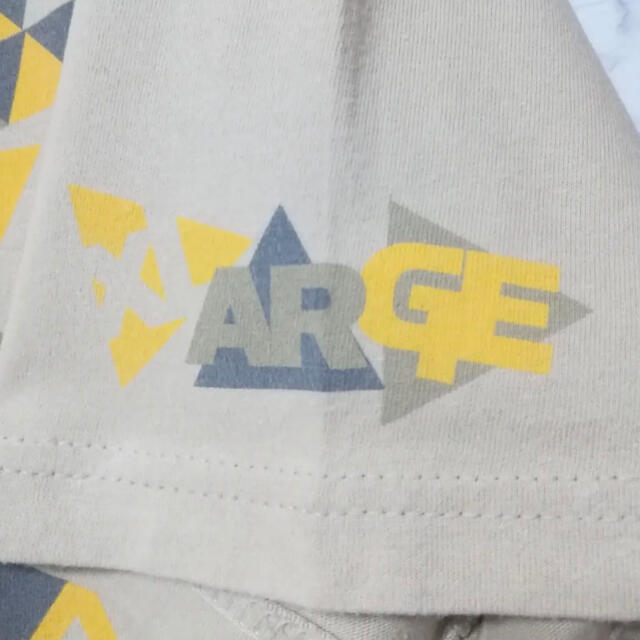 XLARGE(エクストララージ)のエクストララージ　tシャツ ベージュ　X-large ゴリラロゴ メンズのトップス(Tシャツ/カットソー(半袖/袖なし))の商品写真