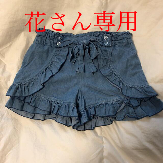 mezzo piano(メゾピアノ)のショートパンツ　キッズ キッズ/ベビー/マタニティのキッズ服女の子用(90cm~)(パンツ/スパッツ)の商品写真