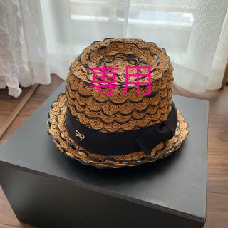 アニヤハンドマーチ 麦わら帽子 ハット 完売