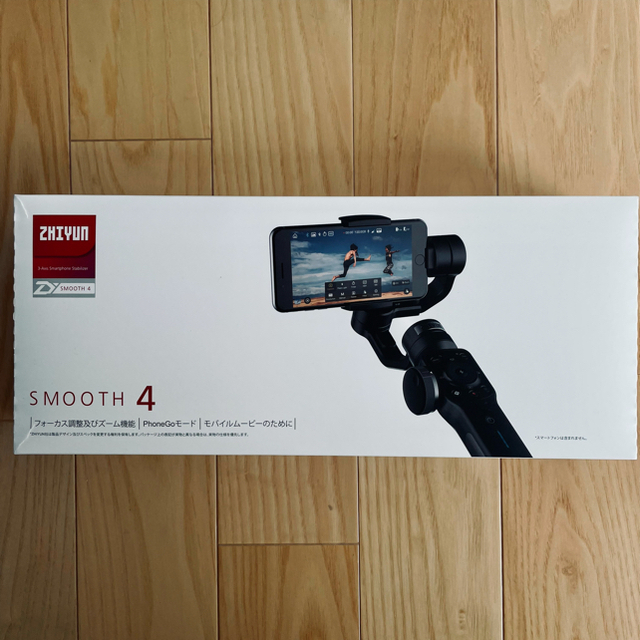 ZHIYUN SMOOTH4 スマホジンバル スマホ/家電/カメラのスマホアクセサリー(自撮り棒)の商品写真