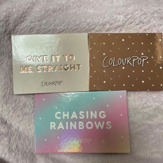 カラーポップ(colourpop)のCOLOUR POP アイシャドウパレット3点セット(アイシャドウ)