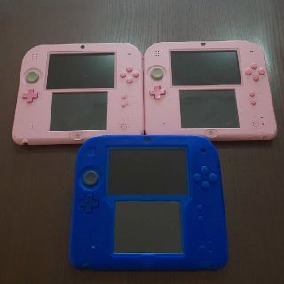 2DSジャンク品 ３台(携帯用ゲーム機本体)