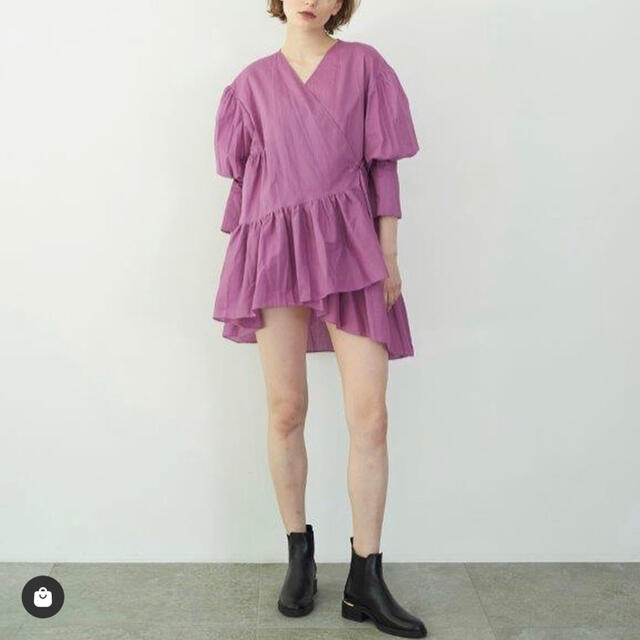 Frill Hem Tunic フリルヘムチュニック　rosarymoon