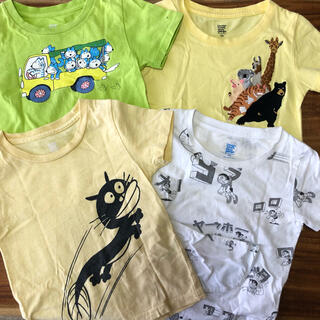 グラニフ(Design Tshirts Store graniph)のグラニフ☆キッズ☆100せんち☆4枚セット(Tシャツ/カットソー)
