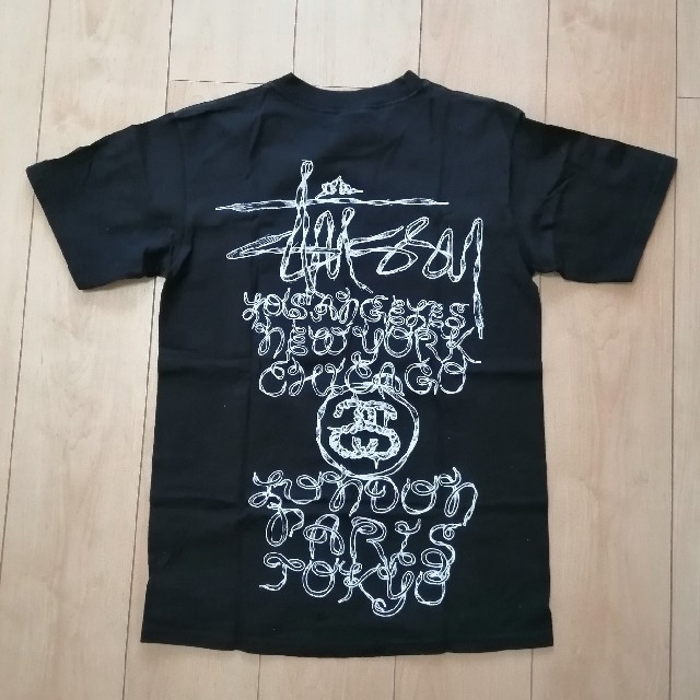 【STUSSY】ステューシー S/S Tee スカル サーフ ストックロゴ